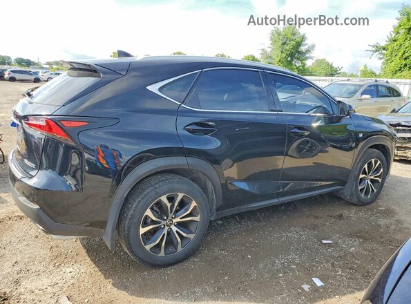 JTJBARBZ8G2075529 2016 LEXUS NX Black Trasero derecho