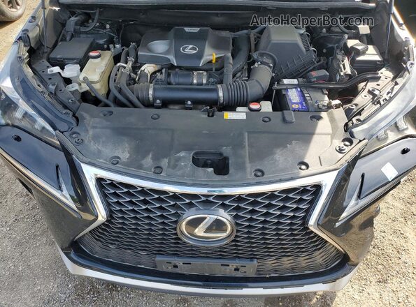 JTJBARBZ8G2075529 2016 LEXUS NX Black Vista del compartimento del motor