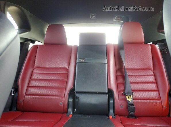 JTJBARBZ8G2075529 2016 LEXUS NX Black Vista de los asientos traseros