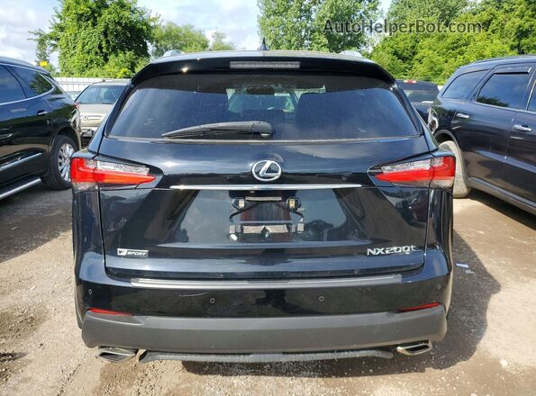JTJBARBZ8G2075529 2016 LEXUS NX Black Vista trasera