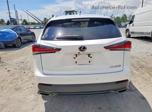 JTJBARBZ8J2157932 2018 LEXUS NX White უკანა ხედი