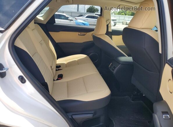 JTJBARBZ8J2157932 2018 LEXUS NX White უკანა სალონის ხედი