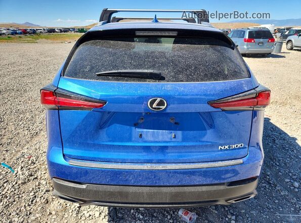 JTJBARBZ9K2193663 2019 LEXUS NX Blue უკანა ხედი