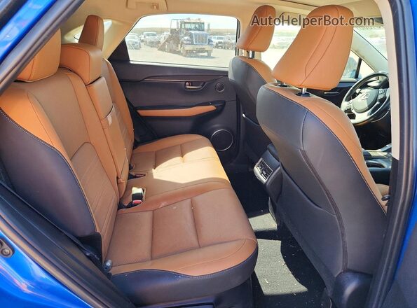 JTJBARBZ9K2193663 2019 LEXUS NX Blue უკანა სავარძლების ხედი