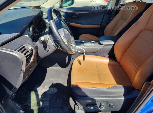 JTJBARBZ9K2193663 2019 LEXUS NX Blue წინა სალონის ხედი