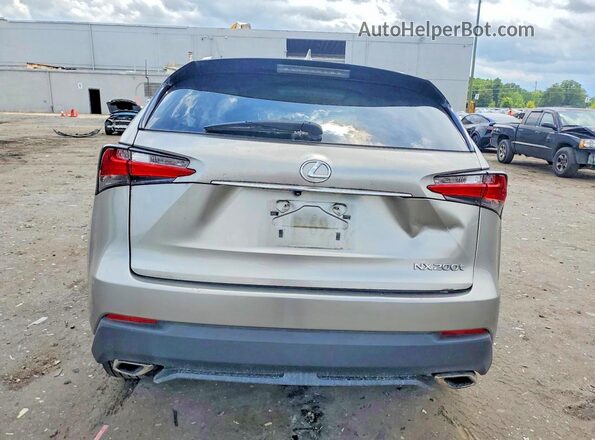 JTJBARBZXH2126868 2017 LEXUS NX Silver უკანა ხედი