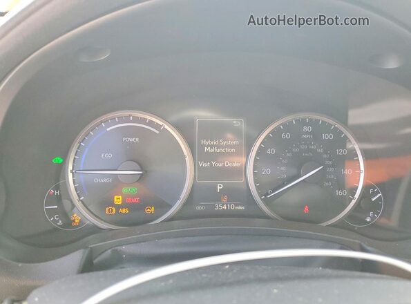 JTJBJRBZ1K2108623 2019 LEXUS NX Black Instrument cluster view