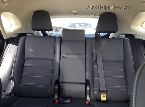 JTJBJRBZ1K2108623 2019 LEXUS NX Black Rear seats view