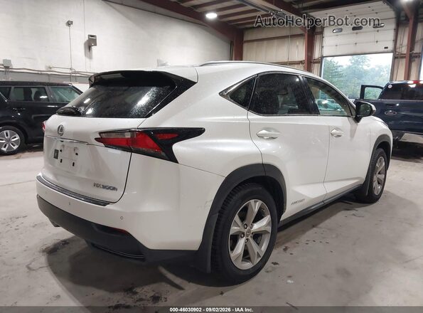 JTJBJRBZ5H2066594 2017 LEXUS NX 300H White Trasero derecho