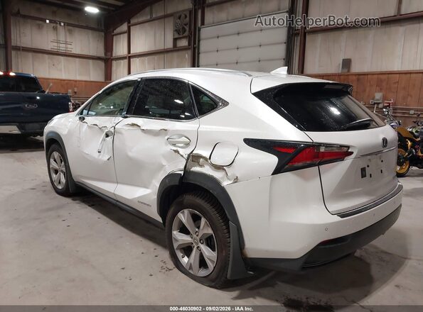 JTJBJRBZ5H2066594 2017 LEXUS NX 300H White Trasero izquierdo