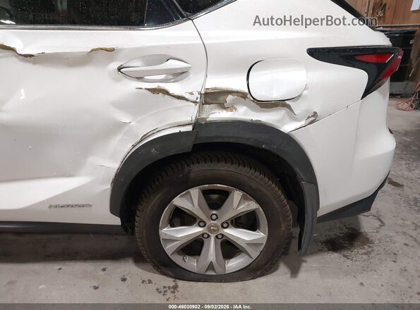 JTJBJRBZ5H2066594 2017 LEXUS NX 300H White 