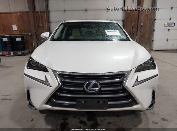 JTJBJRBZ5H2066594 2017 LEXUS NX 300H White Vista del cuadro de instrumentos