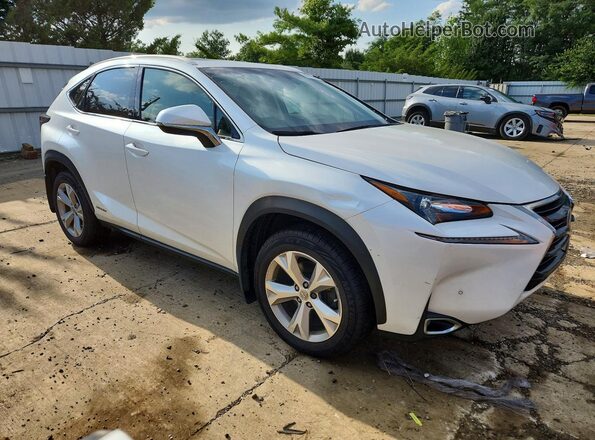 JTJBJRBZ7H2069822 2017 LEXUS NX White Передня права чверть
