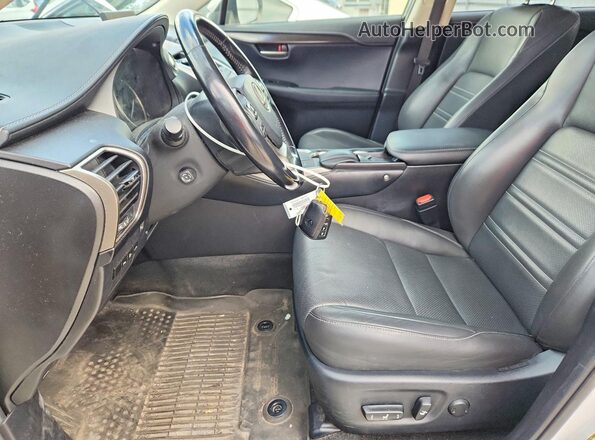 JTJBJRBZ7H2069822 2017 LEXUS NX White Вид салону спереду