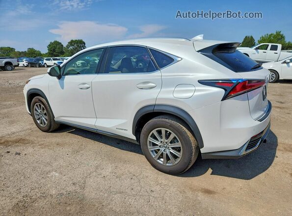 JTJBJRBZ9K2124469 2019 LEXUS NX White Trasero izquierdo