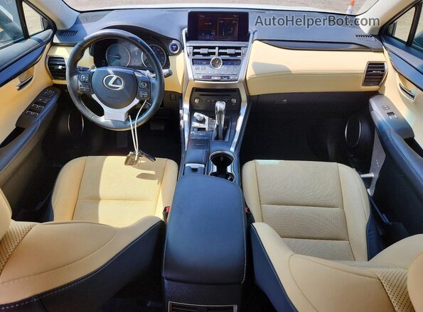 JTJBJRBZ9K2124469 2019 LEXUS NX White Vista del salpicadero