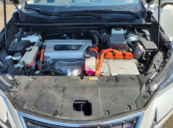 JTJBJRBZ9K2124469 2019 LEXUS NX White Vista del compartimento del motor