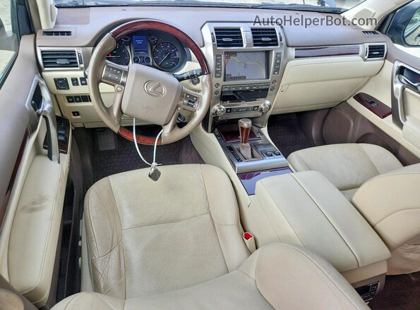 JTJBM7FX3H5165711 2017 LEXUS GX Black Dashboard view