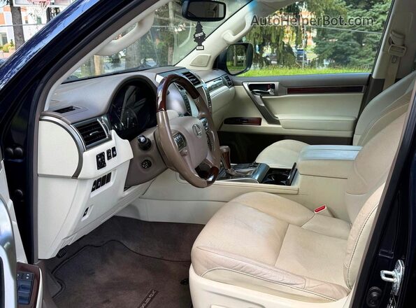 JTJBM7FX8K5230690 2019 LEXUS GX Blue Vista de los asientos traseros