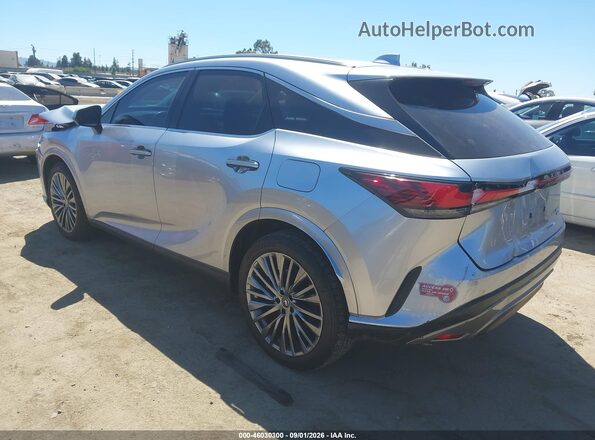 JTJCJMGA1R2014830 2024 LEXUS RX 450H+ Silver Trasero izquierdo