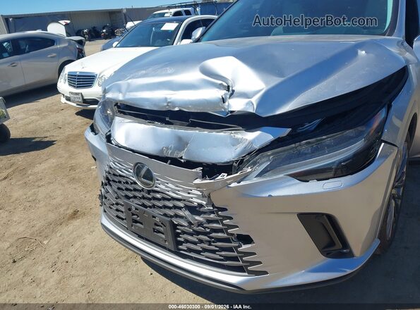 JTJCJMGA1R2014830 2024 LEXUS RX 450H+ Silver Vista frontal