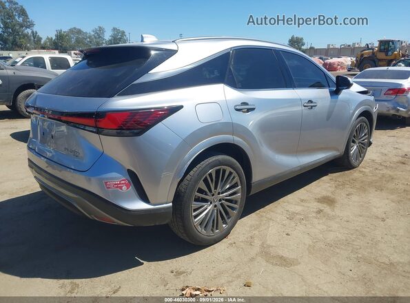 JTJCJMGA1R2014830 2024 LEXUS RX 450H+ Silver Trasero derecho