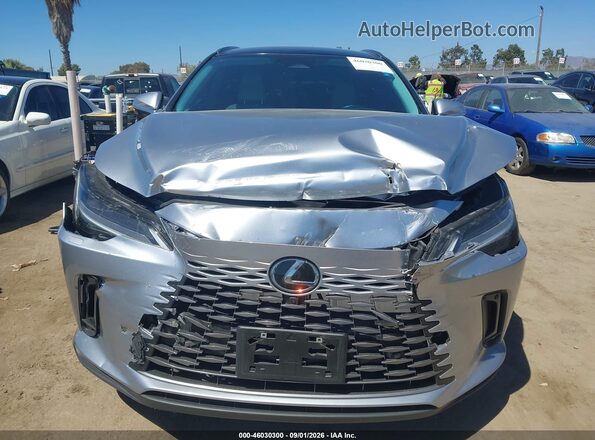 JTJCJMGA1R2014830 2024 LEXUS RX 450H+ Silver Vista del cuadro de instrumentos