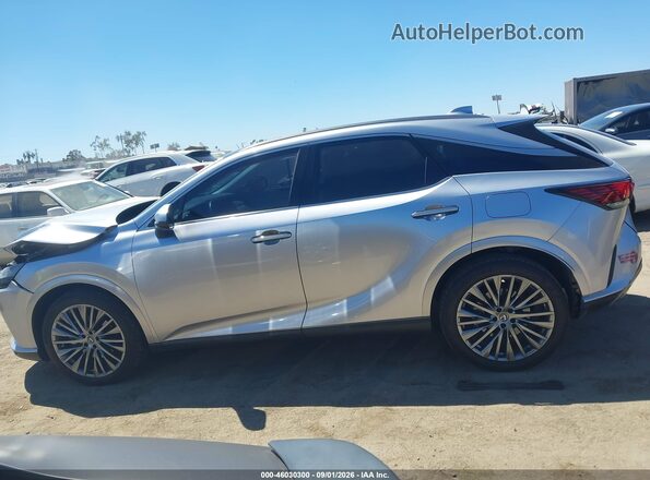 JTJCJMGA1R2014830 2024 LEXUS RX 450H+ Silver Vista interior de 360 grados