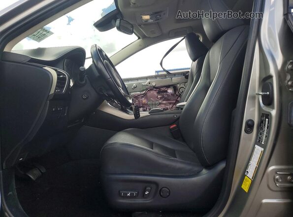 JTJDARBZ0L5019120 2020 LEXUS NX Gray Вид салону спереду