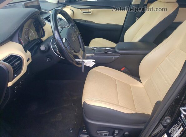 JTJDARDZ3M5020163 2021 LEXUS NX Black Widok wnętrza z przodu