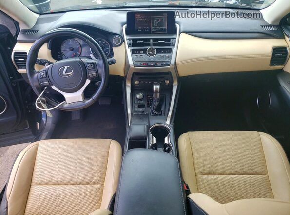 JTJDARDZ3M5020163 2021 LEXUS NX Black Widok deski rozdzielczej