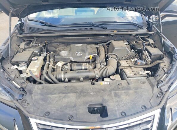 JTJDARDZ3M5020163 2021 LEXUS NX Black Widok wnętrza z tyłu