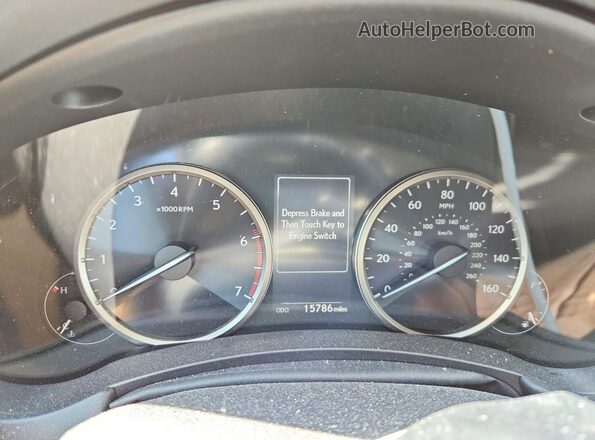 JTJDARDZ9L2231366 2020 LEXUS NX Gray Vista del cuadro de instrumentos
