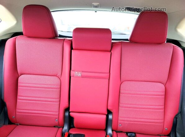 JTJDARDZXL5012267 2020 LEXUS NX Black Vista de los asientos traseros
