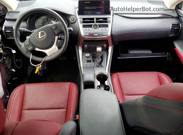 JTJDARDZXL5012267 2020 LEXUS NX Black Vista del salpicadero