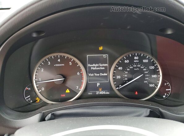 JTJDARDZXL5012267 2020 LEXUS NX Black Vista del cuadro de instrumentos