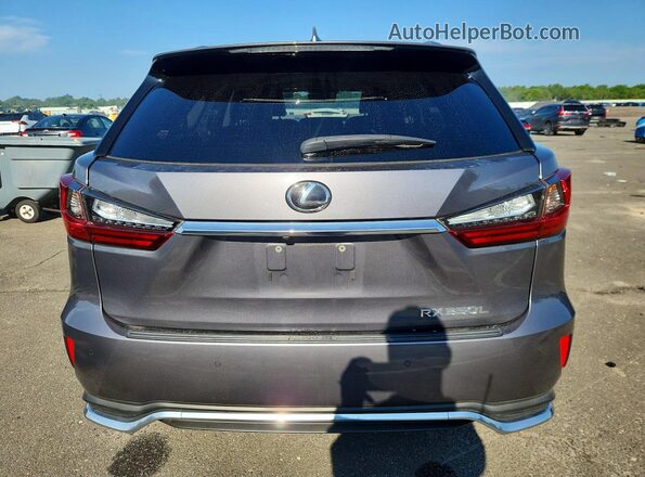 JTJDZKCA3J2007843 2018 LEXUS RX Gray უკანა ხედი