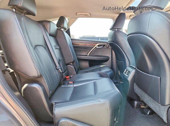 JTJDZKCA3J2007843 2018 LEXUS RX Gray უკანა სალონის ხედი