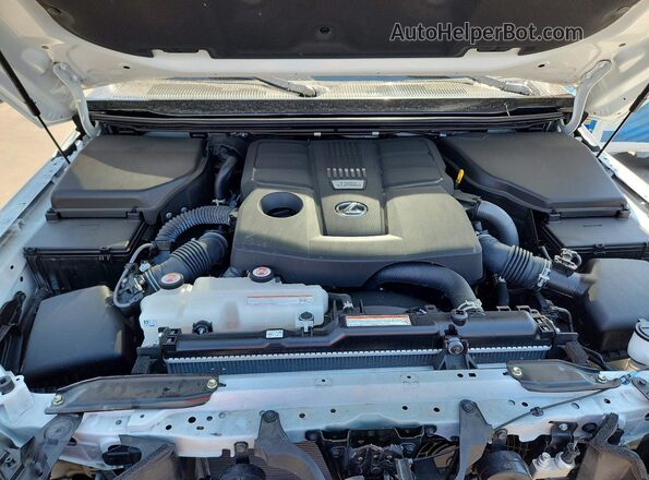 JTJTBCDX2R5002376 2024 LEXUS GX White Vista del compartimento del motor
