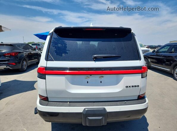 JTJTBCDX2R5002376 2024 LEXUS GX White Vista trasera