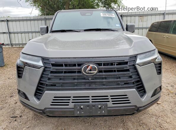 JTJVBCDX3R5026730 2024 LEXUS GX Gray Вид спереду