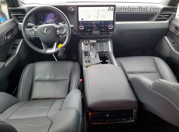 JTJVBCDX3R5026730 2024 LEXUS GX Gray Вид панелі приладів