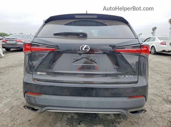 JTJYARBZ1K2139106 2019 LEXUS NX Black უკანა ხედი