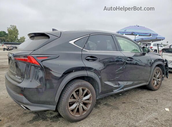 JTJYARBZ1K2139106 2019 LEXUS NX Black უკანა მარჯვენა