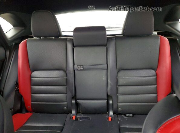 JTJYARBZ1K2139106 2019 LEXUS NX Black უკანა სავარძლების ხედი