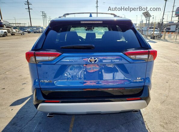 JTM16RFV4ND524908 2022 TOYOTA RAV4 Синий Вид сзади