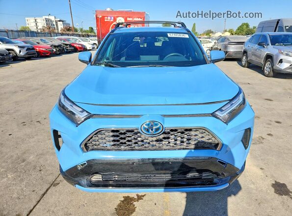 JTM16RFV4ND524908 2022 TOYOTA RAV4 Синий Вид спереди