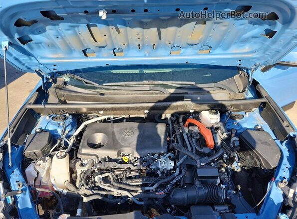 JTM16RFV4ND524908 2022 TOYOTA RAV4 Синий Вид подкапотного пространства