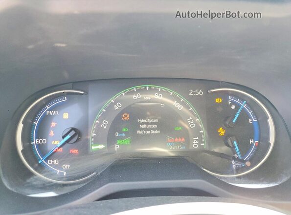 JTM16RFV5SJ077177 2025 TOYOTA RAV4 Gray Սարքավորումների վահանակի տեսք