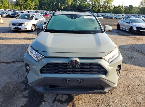 JTMA1RFV1KD512936 2019 TOYOTA RAV4 Gray Front view